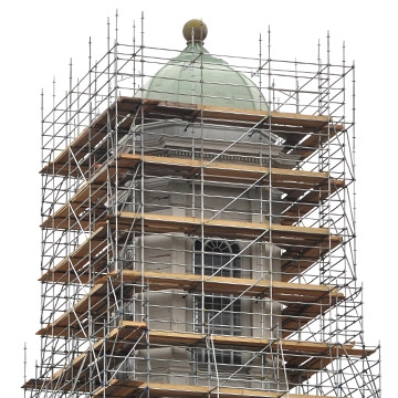 A photo of Atlas' work on the Hope High School Cupola project